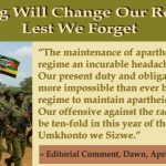 Nothing Will Change Our Resolve