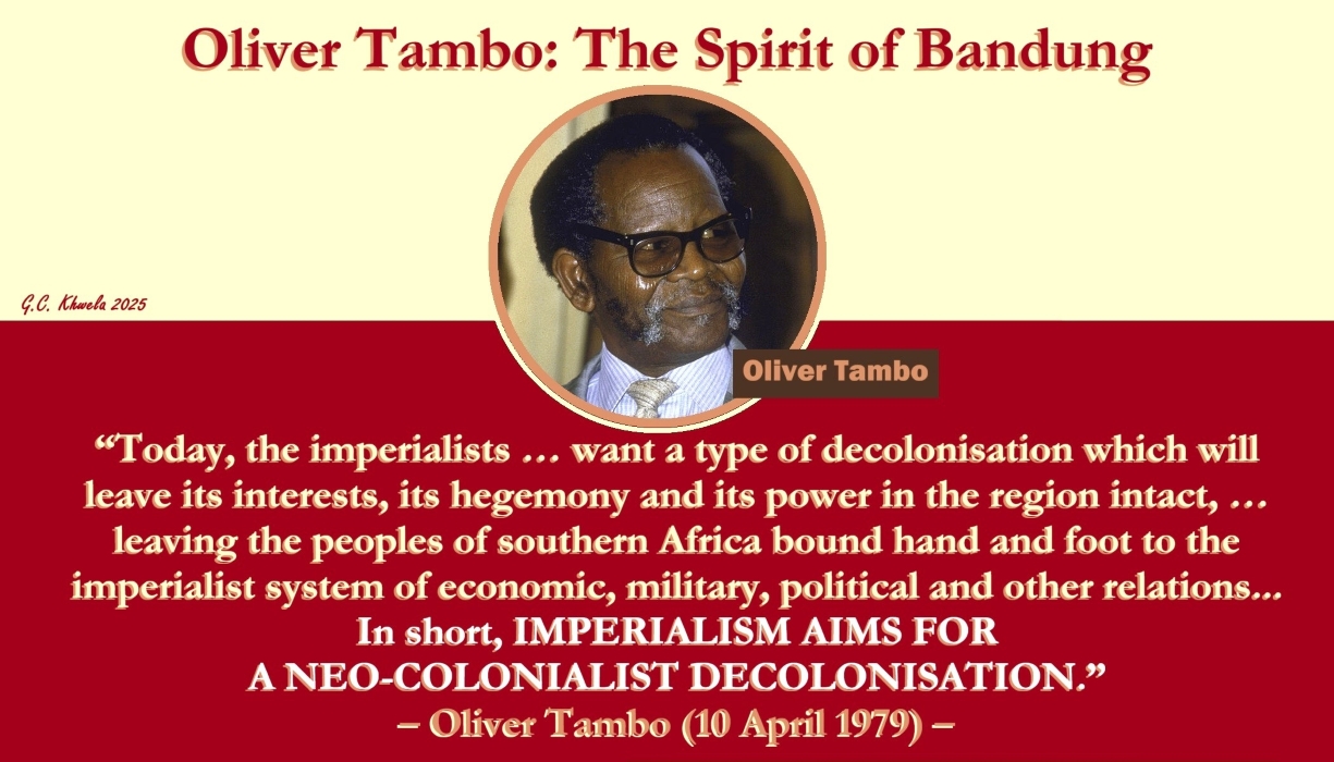 Read more about the article Oliver Tambo – The Spirit of Bandung