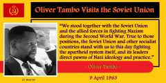 Oliver Tambo Visits the Soviet Union