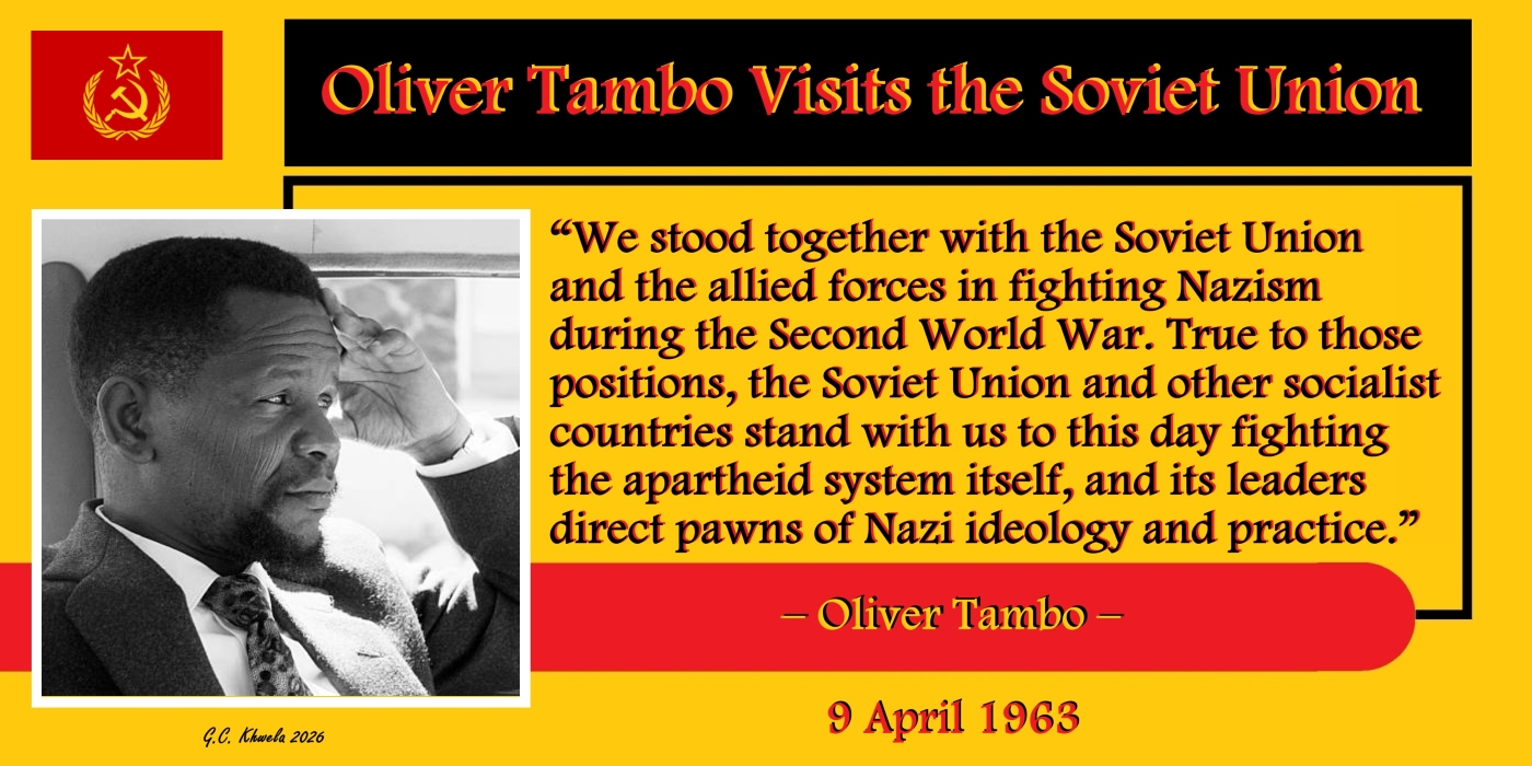 Read more about the article Oliver Tambo Visits the Soviet Union