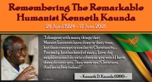 Remembering The Remarkable Humanist Kenneth Kaunda