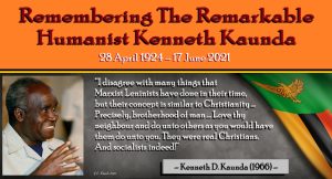Remembering The Remarkable Humanist Kenneth Kaunda