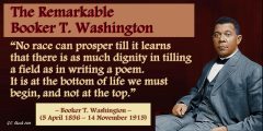 The Remarkable Booker T. Washington