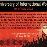 140th Anniversary of International Workers’ Day