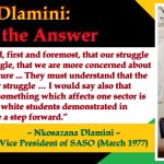 Nkosazana Dlamini: The ANC is the Answer
