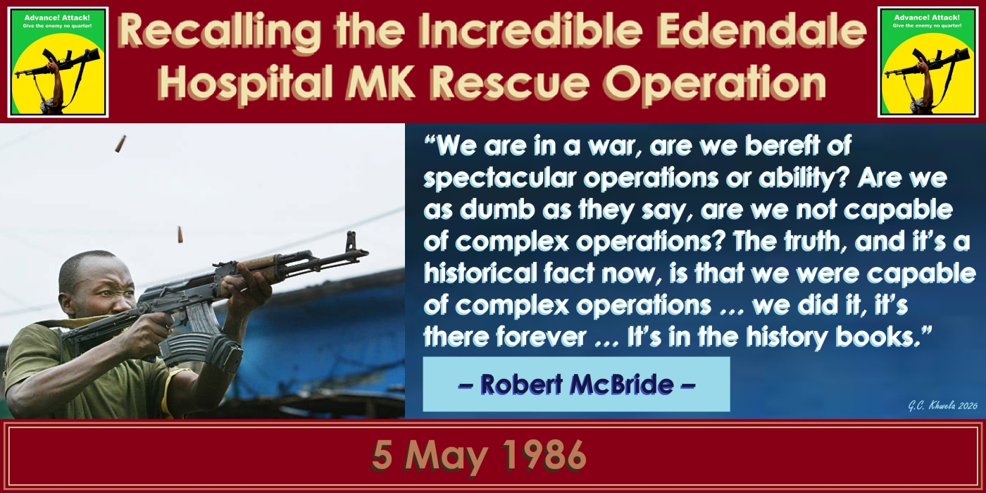 You are currently viewing Recalling the Incredible Edendale Hospital MK Rescue Operation