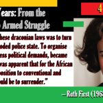 Ruth First At 101 Years: From the Freedom Charter to Armed Struggle