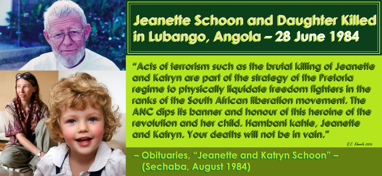 Read more about the article Jeanette Schoon and Daughter Killed in Lubango, Angola