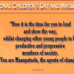 June 1 – International Children’s Day and Masupatsela (Pioneers)