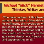 Michael “Mick” Harmel: A Revolutionary Thinker, Writer and Strategist