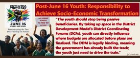 Post-June 16 Youth: Responsibility to Achieve Socio-Economic Transformation