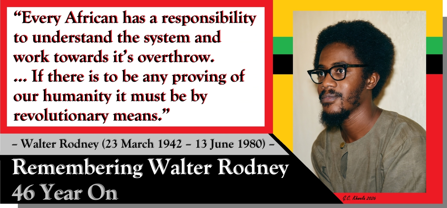 Read more about the article Remembering Walter Rodney 46 Year On