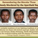 Remembering the Moroka Three: Ruthlessly Murdered by the Apartheid Regime
