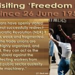 Revisiting ‘Freedom Day’ Since 26 June 1950
