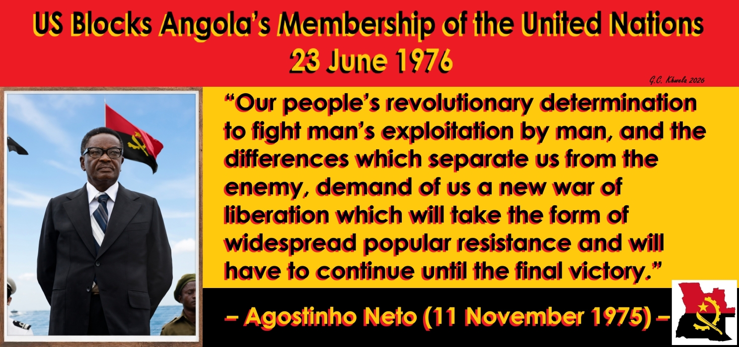 Read more about the article US Blocks Angola’s Membership of the United Nations