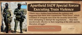 Apartheid SADF Special Forces Executing Train Violence