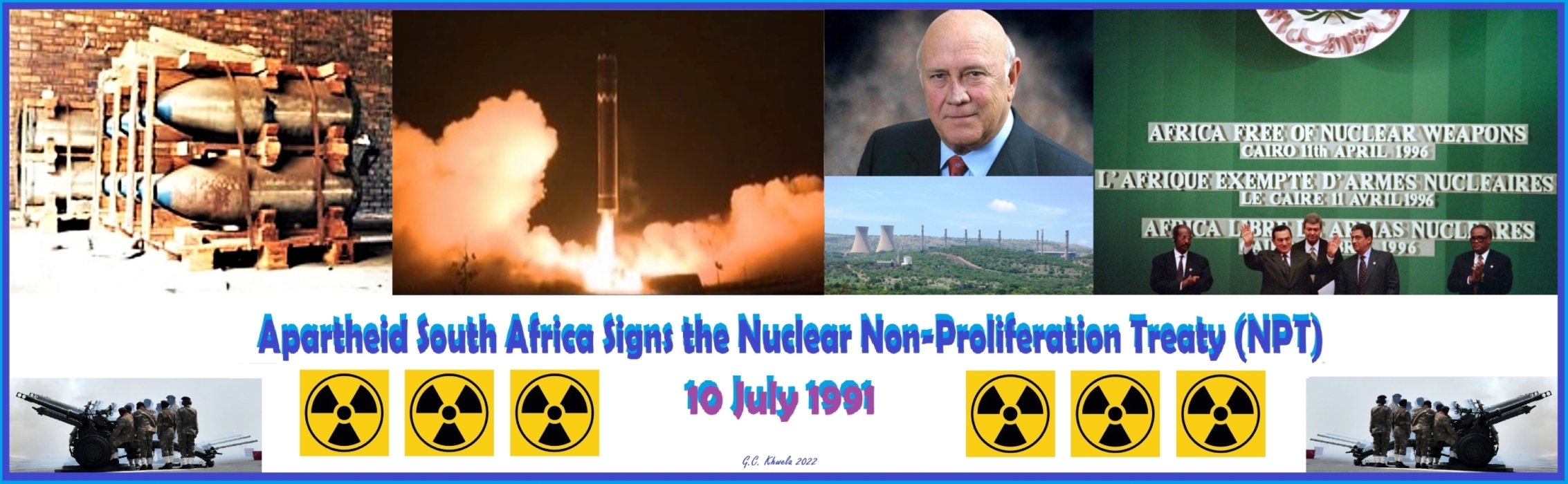 Read more about the article Apartheid South Africa Signs the Nuclear Non-Proliferation Treaty (NPT)