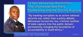 Lt Gen Mkhwanazi Revolution: The Unprecedented Press Conference and the Domino Rupture