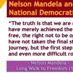 Nelson Mandela and the National Democratic Revolution