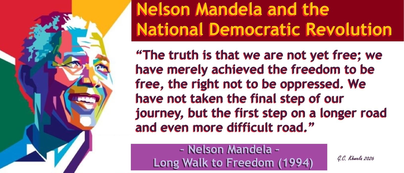 Read more about the article Nelson Mandela and the National Democratic Revolution