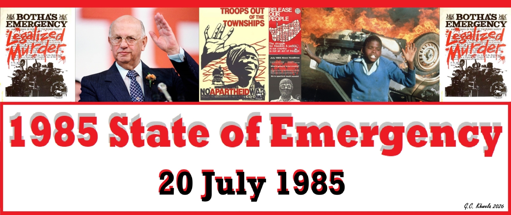 You are currently viewing PW Botha Declares a State of Emergency – Revisited
