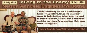 Talking to the Enemy – Nelson Mandela Engages PW Botha