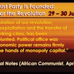 The Communist Party is Founded: Still A Force for the Revolution