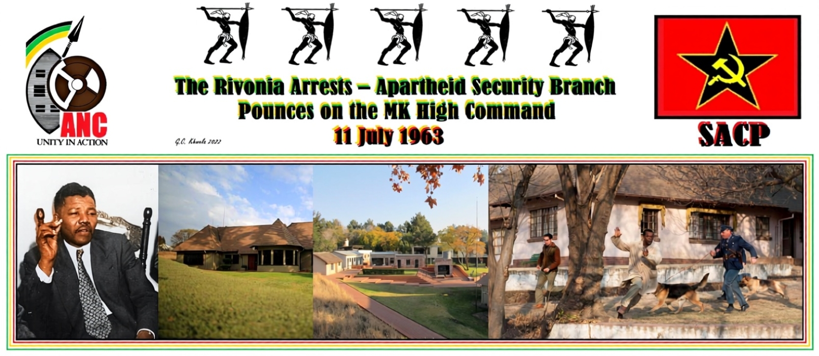 You are currently viewing The Rivonia Arrests – Apartheid Security Branch Pounces on the MK High Command
