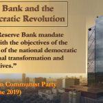 The SA Reserve Bank and the National Democratic Revolution
