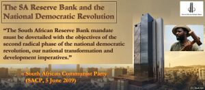 The SA Reserve Bank and the National Democratic Revolution