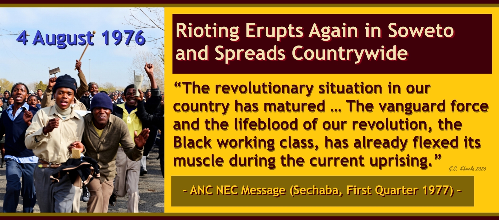 Read more about the article Rioting Erupts Again in Soweto and Spreads Countrywide