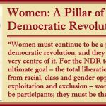 Women: A Pillar of the National Democratic Revolution